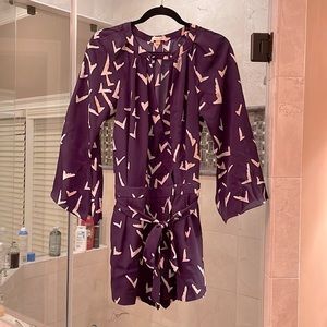 Leifsdottir Purple Romper - Size 6